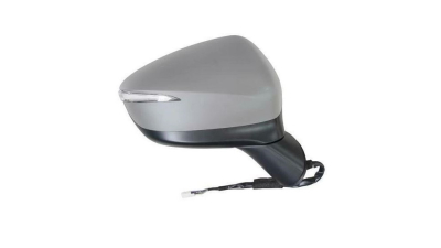 Oglinda usa exterioara Mazda Cx-5 (Ke), 2015-08.2017, partea Dreapta, reglare electrica; grunduit; incalzit; sticla convexa; geam cromat; rabatabil; cu Lucas; cu functie de unghi mort, Aftermarket