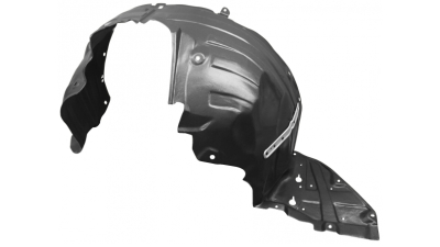 Carenaj roata Mazda Cx-5 (Ke), 03.2012-08.2017, punte Fata, partea Stanga, Polietilena de inalta densitate (HDPE), Aftermarket