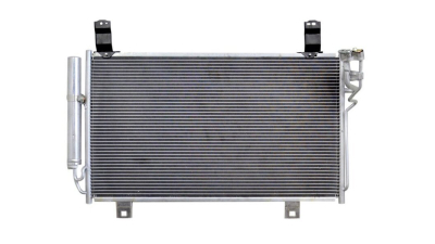 Condensator climatizare Mazda CX-5 (KE), 04.2012-2017, motor 2.2 MZR-CD, 129 kw diesel, cutie manuala; 2.2 MZR-CD 110 kw diesel, cutie manuala/automata, full aluminiu brazat, 680(640)x390(370)x16 mm, cu uscator filtrat