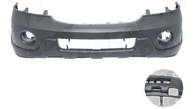 Bara fata Lincoln Navigator, 2003-01.2006, grunduit, cu locas pentru proiectoare, 2L7Z17D957