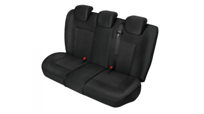 Set huse scaun model Poseidon Negru marime L-XL, Spate set huse auto Kegel 
