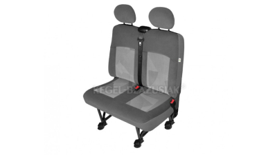 Husa bancheta cu doua locuri Van DV2 M pentru Citroen Jumpy, Fiat Scudo, Mercedes Vito, Opel Movano, Renault Master, VW T4 T6