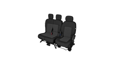 Set huse scaune auto Kegel Tailor Made pentru Peugeot Partner 2 furgon, modelul dupa 2009-, cu 3 locuri 