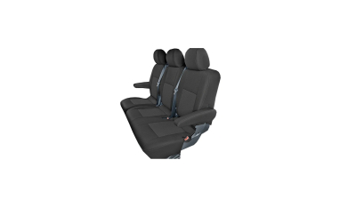 Set huse scaune auto Kegel Tailor Made pentru Mercedes Vito W447 dupa 2014, ptr rand 2 sau 3, 2+1