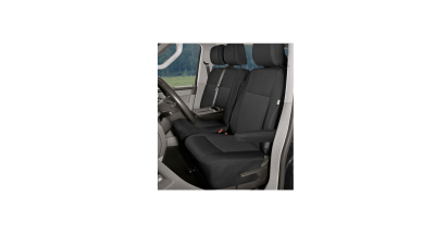 Set huse scaune auto Kegel Tailor Made pentru VW T6 dupa 2015, ptr scaun sofer +  bancheta pasager 2 locuri, 1 + 2, cu masuta, bancheta rabatabila