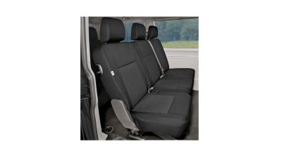 Set huse scaune auto Kegel Tailor Made pentru VW T5 2003-2015, bancheta 1+2, ptr rand 2 LIPSA O BUCATA DE TETIERA