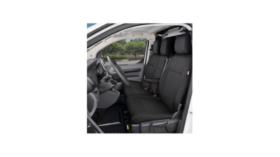 Set huse scaune auto Kegel Tailor Made Van DV1 + DV1 pentru Peugeot Expert 3, Traveller, Citroen Jumpy dupa 2016, Opel Vivaro C, Zafira Life dupa 2019, Toyota ProAce 2, ProAce Verso 2 dupa 2016, ptr scaun sofer + bancheta pasager 2 locuri cu masuta, 1 + 2