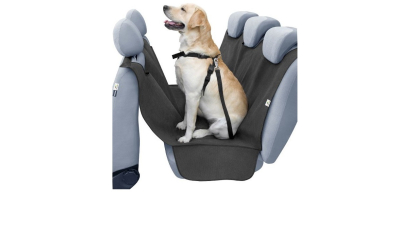 Husa auto protectie caini si pisici husa protectie bancheta ALEX XL 127x181cm cu orificiu pentru centura de siguranta a animalului