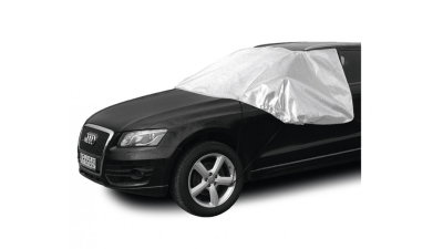 Husa parbriz Summer Plus Maxi Van, protectie impotriva razelor UV si inghetului, h= 110cm, l=147-162cm