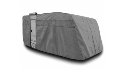 Prelata rulota Mobile Garage Caravan 450ER, husa exterioara rulota, 425-450x220x88x218cm, Kegel 