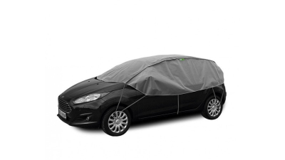 Semi Prelata auto, husa exterioara Smart ForFour, pentru protectie impotriva inghetului si soarelui, marime S-M Hatchback, lungime 255-275cm, model Winter Optimal