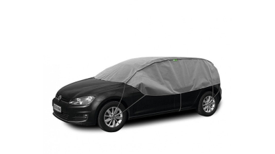 Semi Prelata auto, husa exterioara Skoda Felicia, pentru protectie impotriva inghetului si soarelui, marime M-L Hatchback Combi, lungime 275-295cm, model Winter Optimal