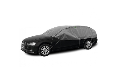 Semi Prelata auto, husa exterioara Skoda Superb 1 pana in  2008 Combi, pentru protectie impotriva inghetului si soarelui, marime L-XL Hatchback Combi, lungime 295-320cm, model Winter Optimal