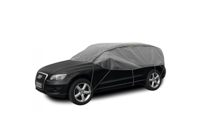 Semi Prelata auto, husa exterioara Ssangyong Rexton, pentru protectie impotriva inghetului si soarelui, marime SUV, lungime 300-330cm, model Winter Optimal