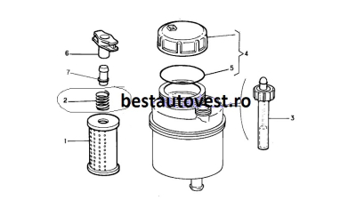 Arc filtru Hidraulic OE Renault Premium, camion 5000820896
