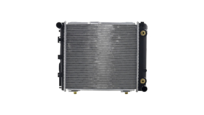 Radiator racire Mercedes W124/Clasa E, 1984-10.1992 Model 200e/230e Motor 2, 0 87/90kw; 2, 3 97/100kw Benzina, tip climatizare fara AC, cutie Automata, dimensiune 410x370x42mm, Cu lipire fagure prin brazare, Aftermarket