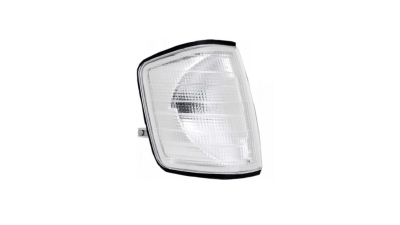 Lampa semnalizare fata MERCEDES 190 (W201), 10.1982-08.1993, DEPO, fata, partea dreapta, tip bec PY21W; alb; cu mufa bec;
