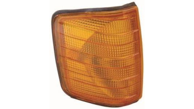 Lampa semnalizare fata Mercedes 
190 (W201), 10.82-08.93, Portocalie, are suport bec, omologare ECE, 
0008207821; 2018260143; 201826543; 8209921, Dreapta
