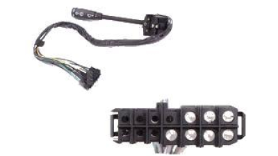 Maneta semnalizare si stergatoare Mercedes 190 (W201), 1982-1993, 14 pini, Functii: lumini, semnalizare, stergere/spalare fata, 3 pozitii de stergere, A201.545.0624,