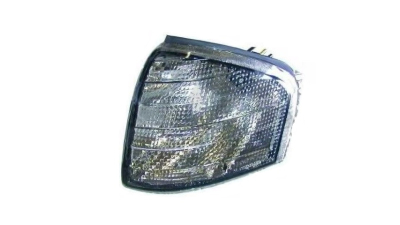 Lampa semnalizare fata Mercedes Clasa C (W202), 03.1993-03.2001, fata, Stanga, alb; fara suport becuri, TYC