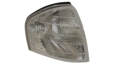 Lampa semnalizare fata Mercedes Clasa C (W202), 03.1993-03.2001, partea Dreapta, Fata, fumuriu; cu soclu bec; Omologare: ECE, DEPO