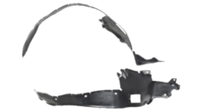 Carenaj roata Mercedes Clasa C (W202), 03.1993-03.2001, partea Dreapta, punte Fata partea din spate, polietilena 2026901430, 5002FP2T