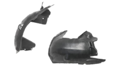 Carenaj roata Mercedes Clasa C (W202), 03.1993-03.2001, partea Dreapta, punte Spate , 2026980430, 5002FP5T polietilena