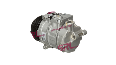 Compresor aer conditionat Mercedes Clasa C (W202), 1993-2001, motorizare 2.2 CDI, C220 CDI; 2.2 d, C220 diesel; diesel, rola curea 120 mm, 6 caneluri, de tip Denso: 7SBU16C