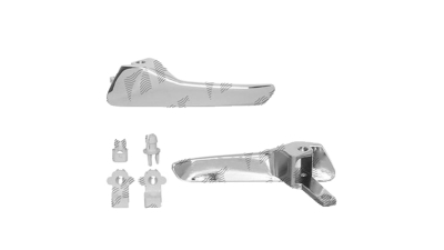Maner deschidere usa interioara Mercedes Clasa C (W202), 03.1993-1997 Fata=Spate, partea Stanga, cromate; numai levierul, Aftermarket