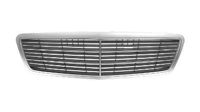 Grila radiator Mercedes Clasa C (W203) 05.2000-2004 Model CLASSIC, crom, 2108800483, 500305-1