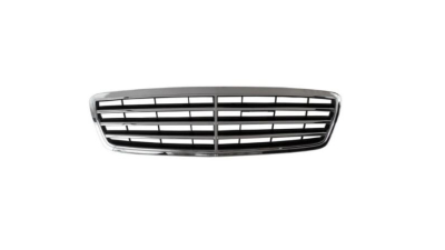 Grila radiator Mercedes Clasa C (W203) 2004-03.2007, crom/negru, 2.0388002239e+011, 500305-5
