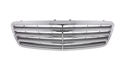 Grila radiator Mercedes Clasa C (W203) 2004-03.2007, crom/gri, 2.0388002237e+011, 500305-6