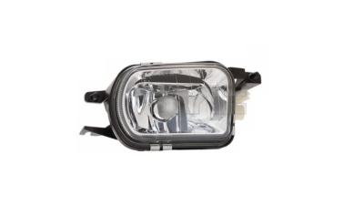 Proiector ceata MERCEDES Clasa C (W203) 03.2004-03.2007 versiunea fara faruri xenon; Clasa C SPORTCOUPE (CL203), 07.2003-09.2004, DEPO, fata, partea stanga, tip bec HB4; argintiu;