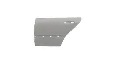 Segment reparatie usa Mercedes Clasa C (W203), 05.2000-03.2007, parte montare spate stanga, pana la geam, nu este vopsit, fata de usa, 500340-3, Aftermarket