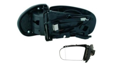 Oglinda exterioara Mercedes Clasa C (W203) 05.2000-2004 , 7 pini, partea dreapta View Max crom asferica fara carcasa reglare electrica cu incalzire