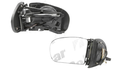 Oglinda exterioara Mercedes Clasa C (W203) 05.2000-2004 , 11 pini, cu memorie, partea dreapta View Max crom asferica fara carcasa reglare electrica cu incalzire 5003526M
