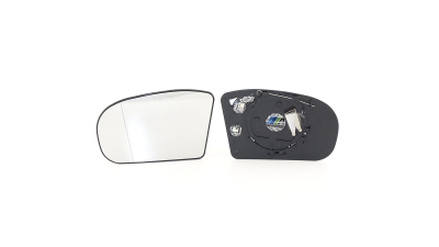 Geam oglinda Mercedes Clasa C Sportcoupe (Cl203), 11.2000-05.2008, Clasa C (W203) 05.2000-03.2007, Clasa E (W211) 03.2002-06.2006, Stanga, Crom, Cu incalzire, Convex, BestAutoVest 2038100121; A2038100121 5003545E