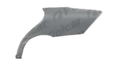 Aripa spate Mercedes Clasa C (W203) 05.2000-03.2007, Stanga, Spate,