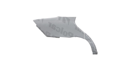 Segment aripa spate MERCEDES Clasa C SPORTCOUPE (CL203), 11.2000-05.2008, spate, partea stanga, mare; otel galvanizat
