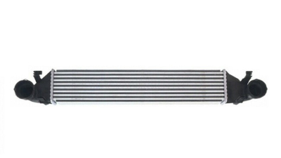 Intercooler Mercedes Clasa CLK (W209), 08.2002-05.2006, motor 1.8 compressor, 2.6 V6, benzina, cu/fara AC, aluminiu brazat/plastic, 650x127x50 mm, 