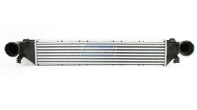 Intercooler Mercedes Clasa CLK (W209), 12.2001-07.2002, motor 2.7 CDI 125kw, diesel, cu/fara AC, aluminiu brazat/plastic, 650x127x50 mm, 