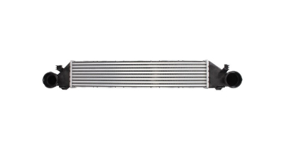 Intercooler Mercedes Clasa CLK (W209), 12.2001-07.2002, motor 2.7 CDI 125kw, diesel, cu/fara AC, aluminiu brazat/plastic, 650x127x50 mm, OEM/OES, 
