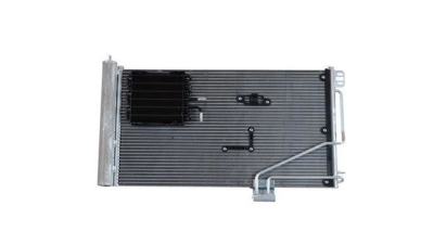 Condensator climatizare Mercedes Clasa C (W203, S203), 05.2000-12.2004, motor 2.1 CDI, 105 kw diesel, cutie manuala/automata, C220 CDI;, full aluminiu brazat, 690 (640)x367x16 mm, Condensor cu uscator si cu racitor ulei
