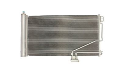 Condensator climatizare Mercedes Clasa C (W203/S203), 07.2003-06.2004, motor 1.8 compressor, 125 kw benzina, cutie manuala/automata, C200 CGI;, full aluminiu brazat, 670(640)x370(350)x16 mm, cu uscator si filtru integrat