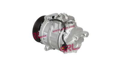 Compresor aer conditionat Mercedes Clasa C (W203), 2000-2004, motorizare 1.8 compressor, C230 Kompressor; benzina, rola curea 120 mm, 7 caneluri, de tip Denso: 7SEU17C