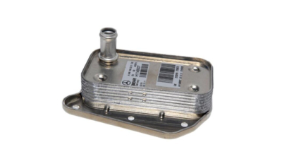 Radiator racire ulei motor, termoflot OEM/OES (Behr) Mercedes Vito/Clasa 5 (W638), 03.1999-07.2003, Vito/Viano (W639), 09.2003-2014, motor 2.1 CDI, diesel, 142x80x39 mm, din aluminiu