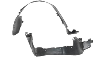 Carenaj roata Mercedes Clasa CLK (C208) 06.1997-1999, Model COUPE , SPORT Packet, partea Stanga, Fata, 2086900530, 5004FL3T