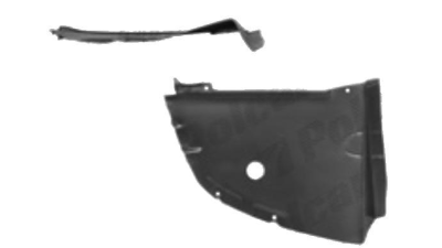 Carenaj roata Mercedes Clasa CLK (C208) 2000-02.2003, partea Dreapta, punte Fata partea din fata, 2086985830, 5004FP11T