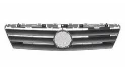 Grila radiator Mercedes Clasa A (W168) 2002-08.2004, negru, 1688880360, 500505-4