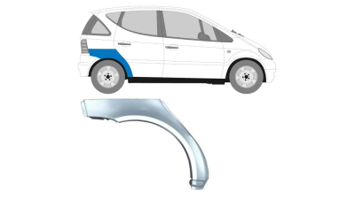 Segment aripa spate MERCEDES Clasa A (W168) 09.1997-08.2004, cu 4 usi, 5 usi, KLOKKERHOLM, spate, partea dreapta,